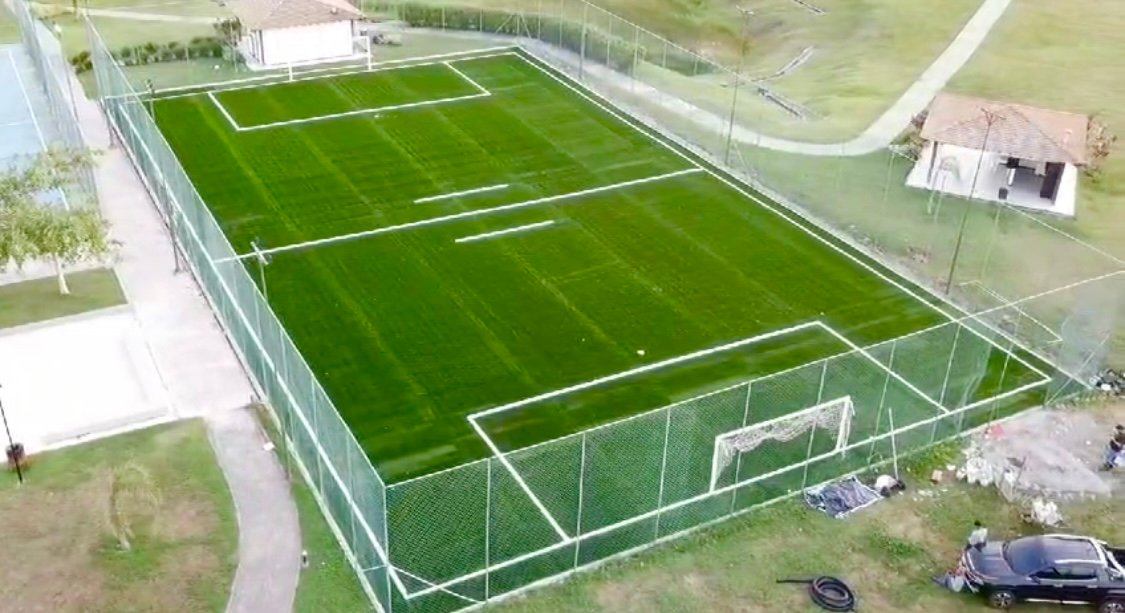 Campo society — vista aérea